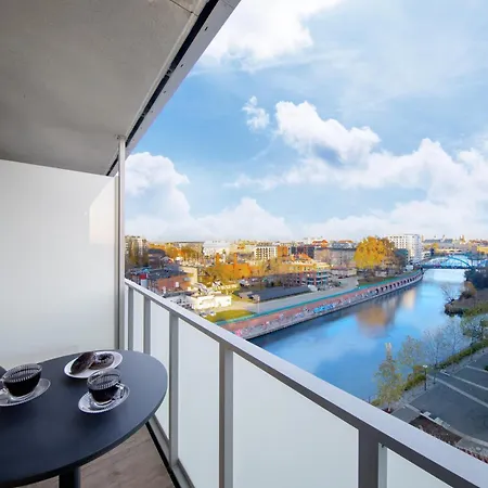 Quorum - Apartamenty Z Widokiem Na Odre Wroclaw Exterior photo